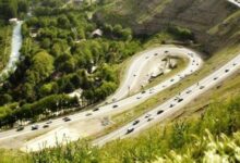انسداد جاده کرج_چالوس و آزادراه تهران_شمال تا ساعت ۱۶ ادامه دارد