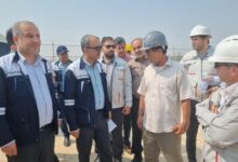 بازدید رئیس و اعضای هیات مدیره پتروشیمی فن آوران از پروژه پتروالفین فن آوران