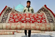 «قالی فاخر» در نصف جهان پهن میشود