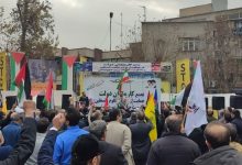 اجتماع جامعه کارگری و کارفرمایی تهران در حمایت از مردم فلسطین+عکس
