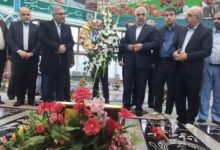 ادای احترام معاون رئیس جمهور به مقام شامخ شهدای گیلان