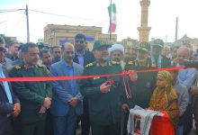 افتتاح دهها طرح عمرانی بسیج سازندگی در جزیره هرمز با حضور سردار سلیمانی