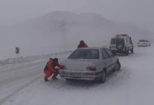 امدادرسانی به ۲۲۶ نفر گرفتار در برف و کولاک خلخال