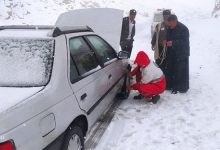 امدادگران چهارمحال و بختیاری به ۲۹۵ حادثه‌دیده گرفتار در کولاک برف کمک‌رسانی کردند