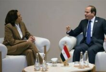 تأکید السیسی و معاون بایدن بر مخالفت با کوچ اجباری فلسطینیان