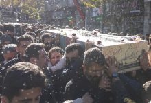 تشییع قهرمانان بدون پلاک روی دوش مردم گلستان