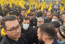 حضور سردار قاآنی در مراسم تشییع شهید سید رضی موسوی+عکس