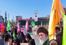 حضور مردم بصیر البرز در مراسم بزرگداشت حماسه 9 دی/ بیعت مجدد با ولایت + فیلم