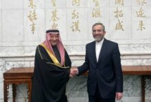 دیدار باقری و قائم مقام وزارت خارجه عربستان در پکن