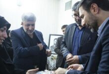 دیدار سخنگوی شورای نگهبان با خانواده شهید ناظر «قدیر سرلک»