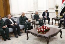 دیدار سرلشکر باقری با رئیس‌جمهور عراق و رئیس حشد الشعبی