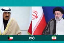 رئیسی در گفت‌وگوی تلفنی با امیر کویت: ایران برای احقاق حقوق ملت فلسطین آماده همکاری با دیگر کشورها است