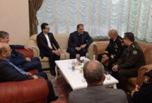 فرمانده نیروی دریایی ارتش وارد باکو شد