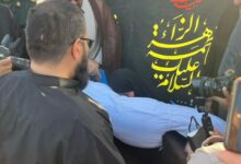 لاله ای که روی دستان شیعه و سنی تشییع شد +فیلم