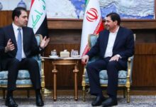 مخبر در دیدار نائب رئیس پارلمان عراق: باید به دنبال محاکمه بانیان جنایت در غزه باشیم