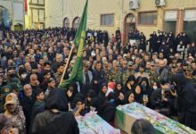مراسم تشییع 2 شهید گمنام در گرگان آغاز شد