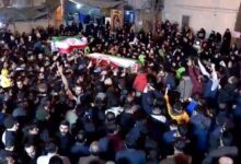 مراسـم وداع با پیکر شید سید رضی در معراج شهدا + عکس و فیلم