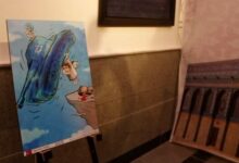 نمایشگاه آثار کاریکاتوریستهای ۳۳ کشور جهان برای حمایت از کودکان غزه در شیراز