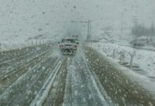 هشدار بارش برف و احتمال انسداد محورهای کوهستانی مازندران
