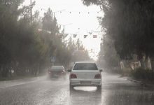 هشدار زرد وزش باد شدید و بارش باران در تهران