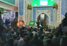 وداع با شهید ۱۹ ساله در بیت‌الزهرای حاج قاسم