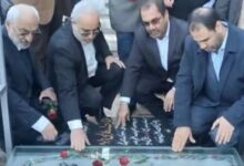 وزیر آموزشوپرورش به مقام والای شهید سلیمانی ادای احترام کرد