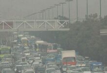 وضعیت آلودگی در هوای پنج شهر خوزستان قرمز است