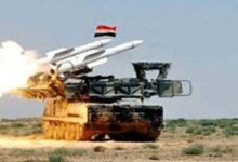 پدافند هوایی سوریه با اهداف متخاصم در آسمان دمشق مقابله کرد