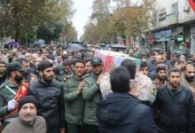 پیکر مطهر شهید امنیت ابوالفضل صادقی در گرگان تشییع شد+فیلم