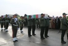 پیکر مطهر ۴ شهید گمنام وارد ارومیه شد