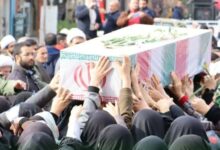 پیکر ۱۴ شهید دفاع مقدس وارد اهواز شد