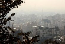 کیفیت هوای 5 شهر استان تهران قرمز است