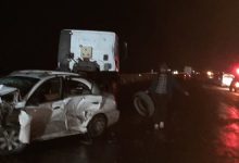 ۲ تصادف پی در پی در آزادراه شیراز اصفهان با فاصله کوتاه