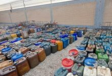 ۲۵ هزار لیتر گازوئیل قاچاق در شاهرود کشف شد
