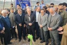 آغاز عملیات احداث آبگیر طرح بزرگ آبرسانی به دزفول با حضور وزیر نیرو