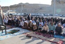 اقامه نماز باران در بندرعباس +عکس