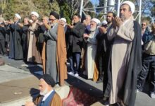 اقامه نماز طلب باران در اصفهان