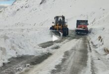 انجام بیش از ۱۵۰۰ کیلومتر  برفروبی در جاده‌های کردستان