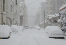 ‌باران و سرما و ‌‌کولاک برف در ۱۰ استان