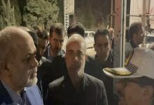 بازدید وزیر کشور از محل وقوع حادثه تروریستی در کرمان