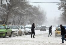 برف و سرما مدارس برخی از شهرستان‌های استان اصفهان را غیرحضوری کرد