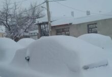 برف یک متری در  ارتفاعات مناطق ارسباران و رکورداری ورزقان با ۶۰ سانتی‌متر بارش‌