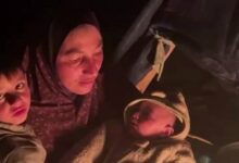تراژدی اهالی غزه در چادرهای سرد و بدون نور در «رفح»