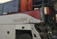 تصادف پژو با اتوبوس در شرق کرمان ۲۷ مصدوم و یک کشته بر جای گذاشت