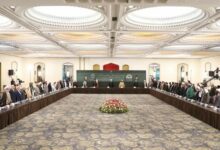 تقدیر حاضران در همایش «طوفان اقصی،  بیداری وجدان بشری» از مجاهدان یمنی