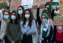 حمله به معترضان حامی فلسطین در دانشگاه کلمبیا