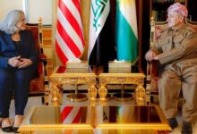 دیدار بارزانیها با سفرای آمریکا و انگلیس در عراق