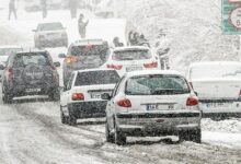 رانندگان در محورهای کوهستانی مازندران با تجهیزات زمستانی سفر کنند