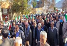 راهپیمایی خرمآبادیها در محکومیت حمله تروریستی در کرمان+ فیلم و عکس