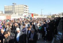 راهپیمایی مردم زاهدان در محکومیت حادثه تروریستی کرمان+تصاویر